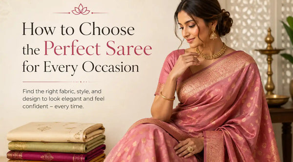 How to Choose the Perfect Saree for Every Occasion