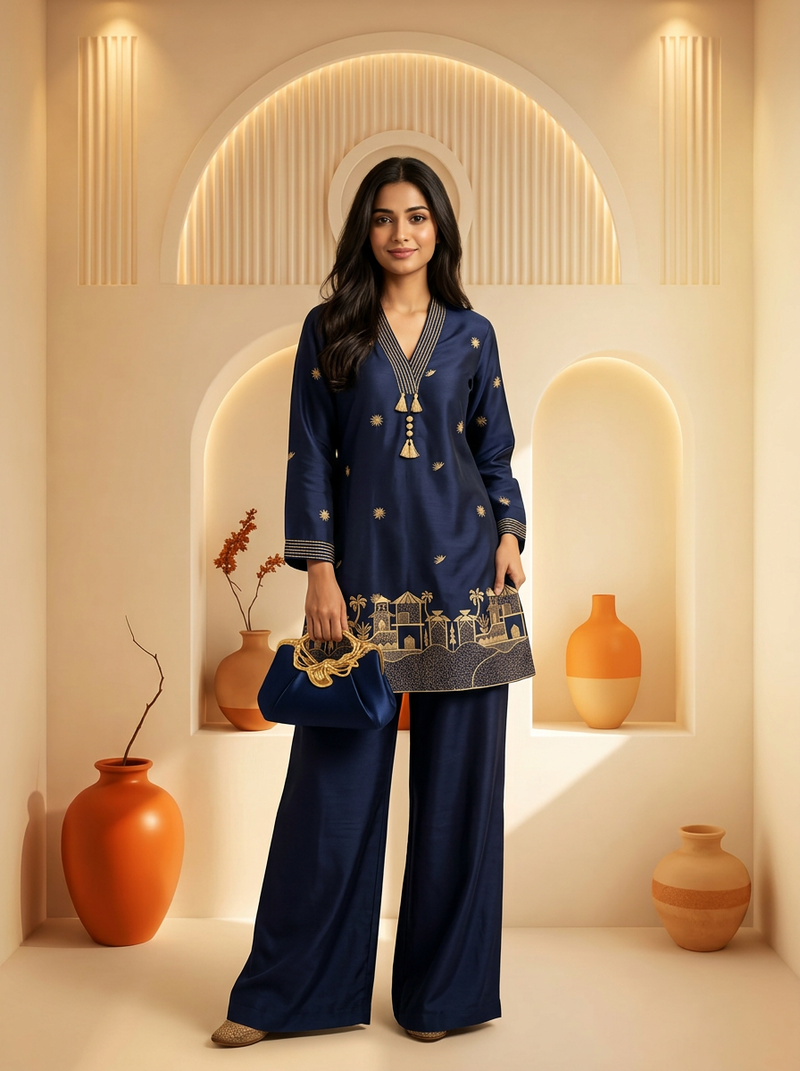 The Midnight Landscape Co-ord